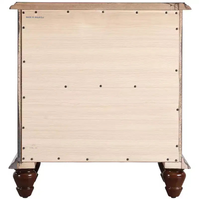 Table de chevet à 5 tiroirs Summit Passion Furniture (27 po H x 16 po L x 24 po P)