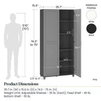 Armoire de rangement utilitaire Kendall 36 Systembuild