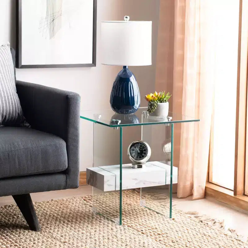 Table d'appoint Kayley Glass - ACC7001 - Safavieh