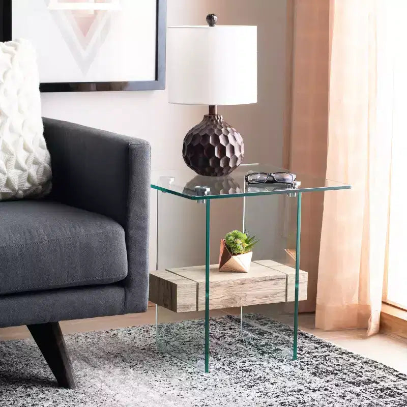 Table d'appoint Kayley Glass - ACC7001 - Safavieh