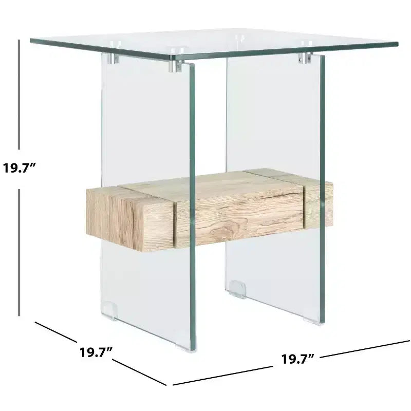 Table d'appoint Kayley Glass - ACC7001 - Safavieh