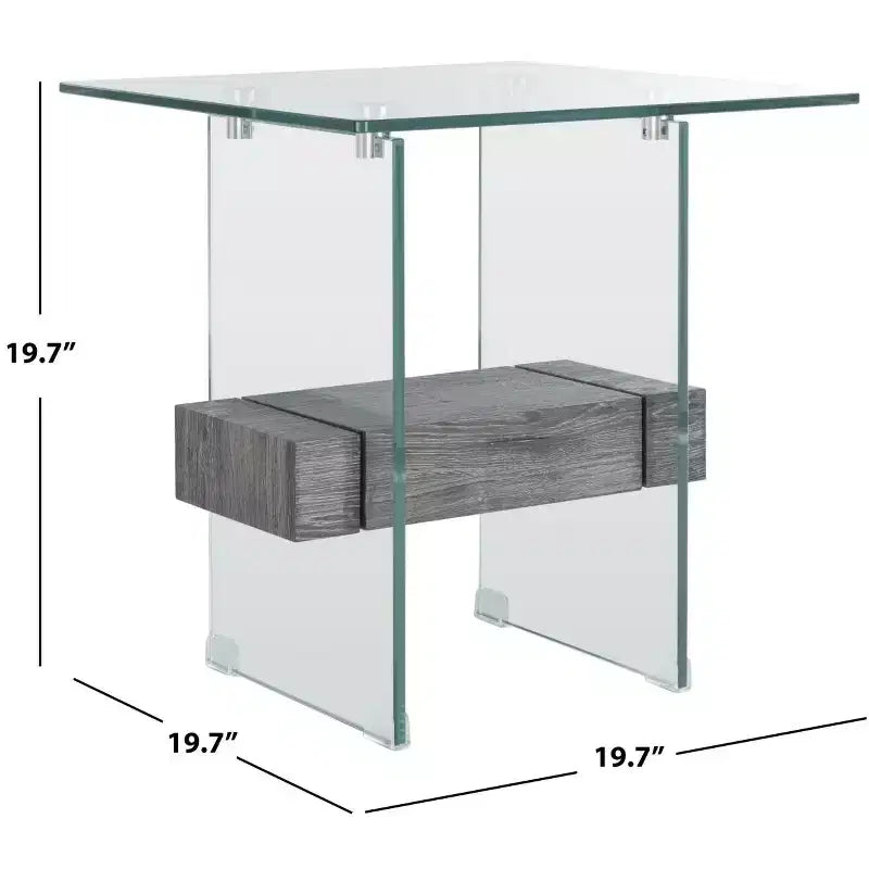 Table d'appoint Kayley Glass - ACC7001 - Safavieh