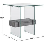 Table d'appoint Kayley Glass - ACC7001 - Safavieh