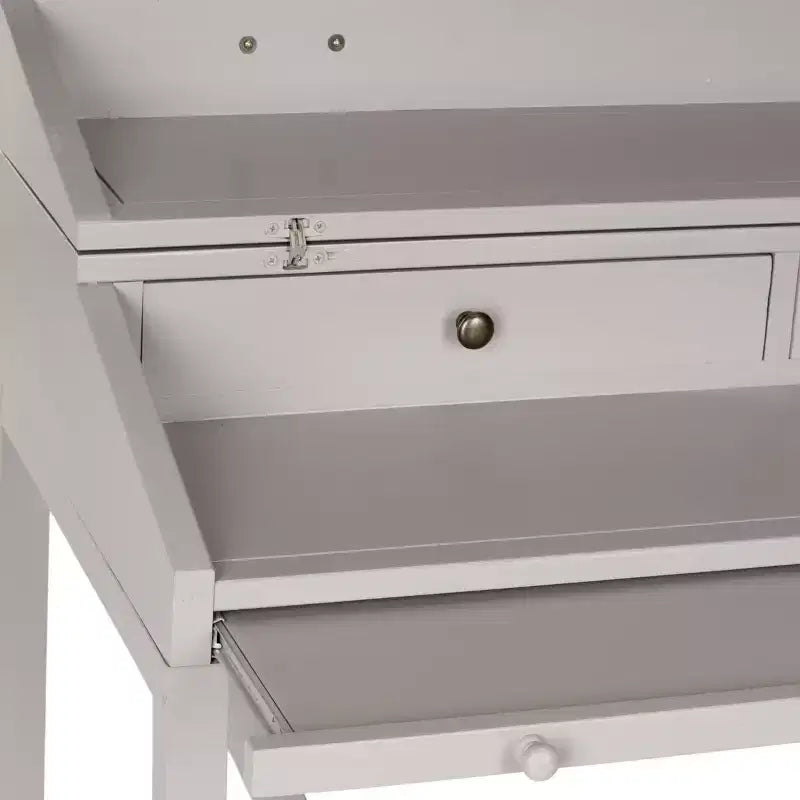 Bureau d'écriture Wyatt avec plateau coulissant - AMH6509 - Safavieh Couture