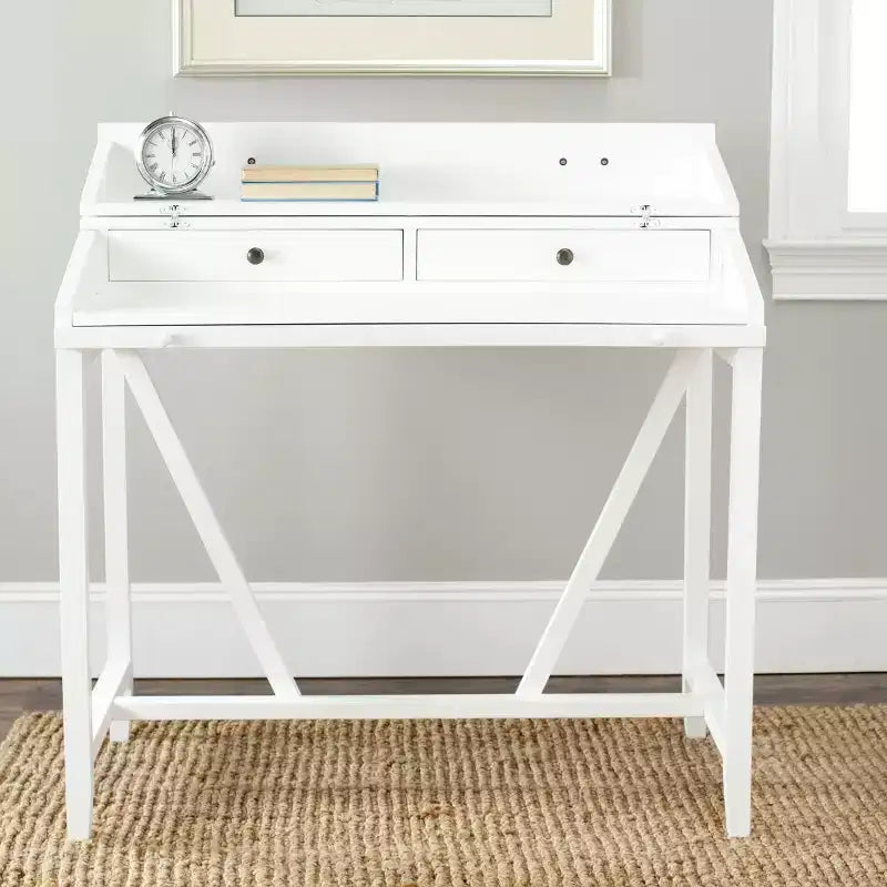 Bureau d'écriture Wyatt avec plateau coulissant - AMH6509 - Safavieh Couture
