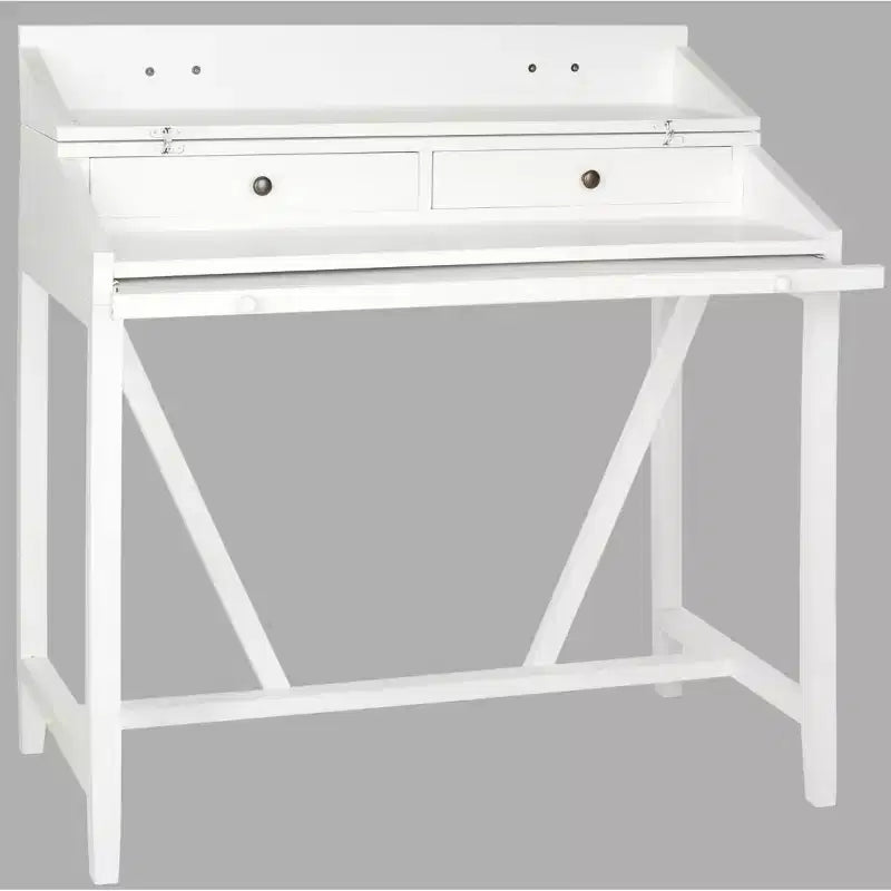 Bureau d'écriture Wyatt avec plateau coulissant - AMH6509 - Safavieh Couture