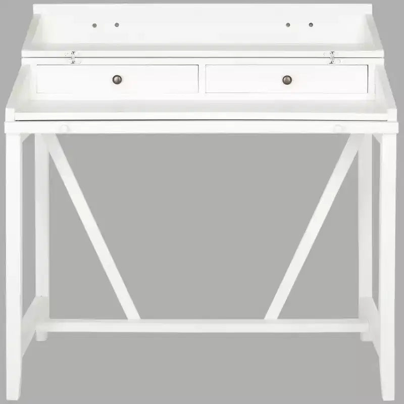 Bureau d'écriture Wyatt avec plateau coulissant - AMH6509 - Safavieh Couture