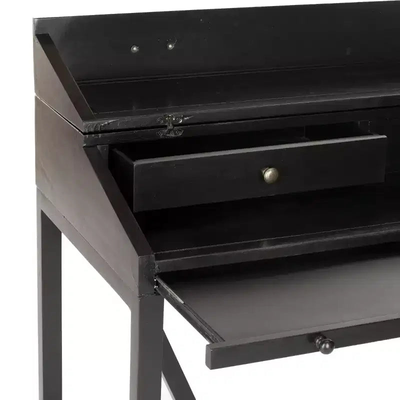 Bureau d'écriture Wyatt avec plateau coulissant - AMH6509 - Safavieh Couture
