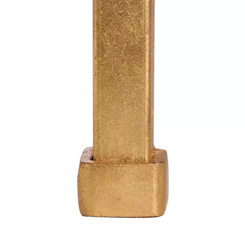 Table d'appoint en verre Hanzel Gold Leaf - AMH8312 - Safavieh Couture