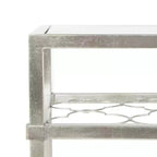 Table d'appoint en verre Hanzel Gold Leaf - AMH8312 - Safavieh Couture