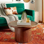 Table basse ronde Devin - Safavieh