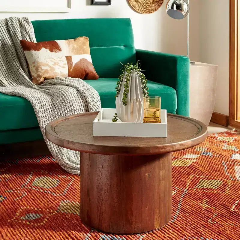 Table basse ronde Devin - Safavieh