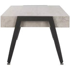 Table Basse Cameron - Gris clair/Noir - Safavieh