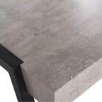 Table Basse Cameron - Gris clair/Noir - Safavieh