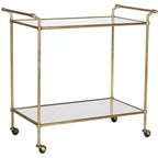 Desserte Felicity - FOX2558A - Or/Miroir - Safavieh
