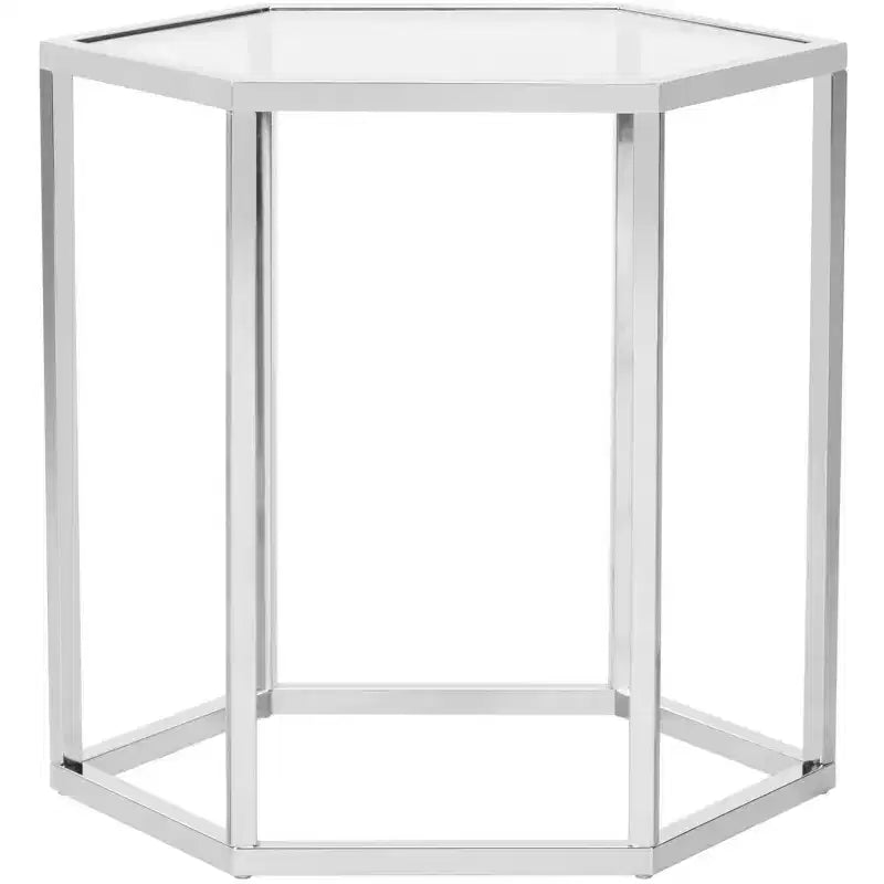 Table d'appoint Teagan - MMT6002A - Chrome - Safavieh