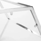 Table d'appoint Teagan - MMT6002A - Chrome - Safavieh