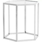 Table d'appoint Teagan - MMT6002A - Chrome - Safavieh