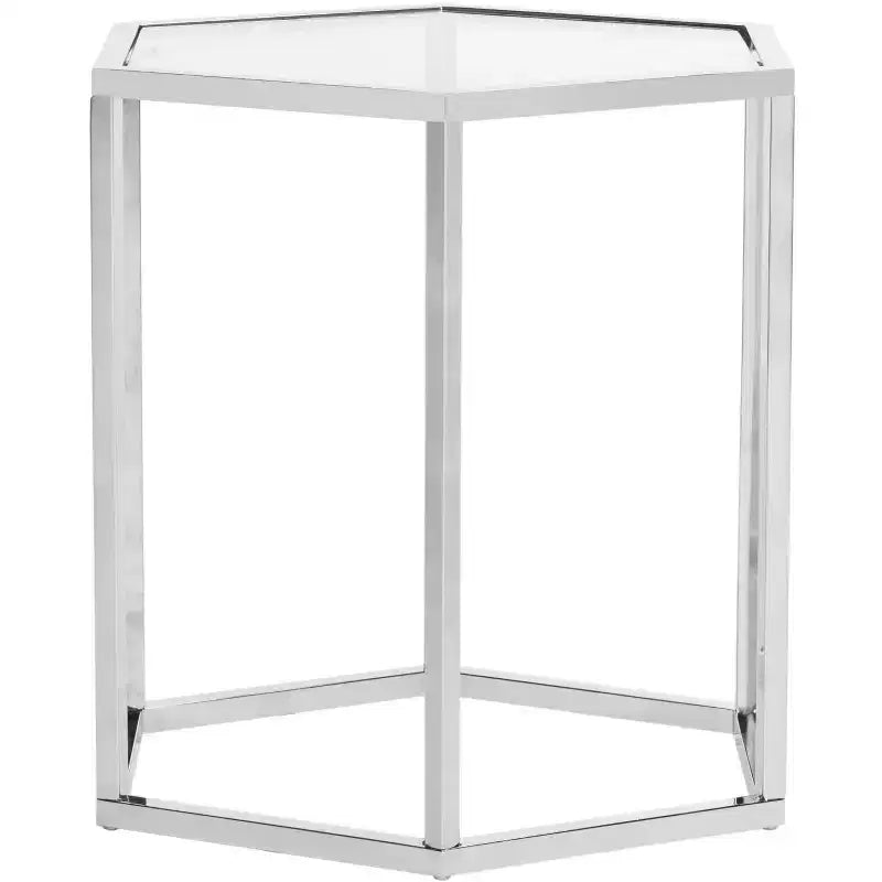 Table d'appoint Teagan - MMT6002A - Chrome - Safavieh