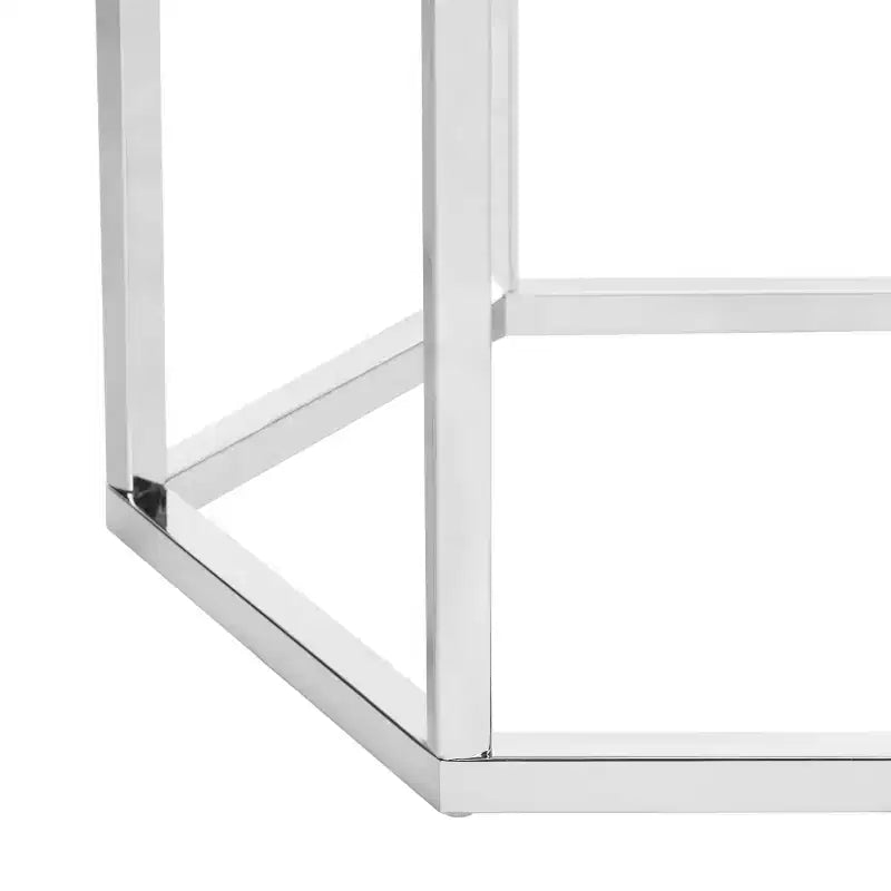 Table d'appoint Teagan - MMT6002A - Chrome - Safavieh