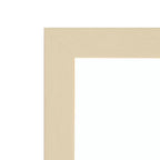 Miroir mural Amant Art Svelte en bois encadré sans biseau