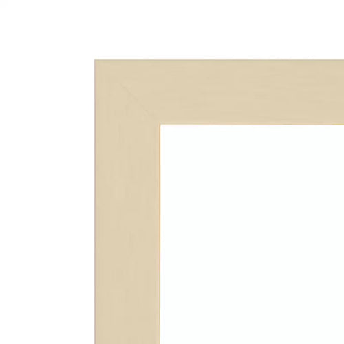 Miroir mural Amant Art Svelte en bois encadré sans biseau
