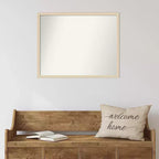 Miroir mural Amant Art Svelte en bois encadré sans biseau