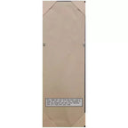 Amanti Art Landon Or Étroit Non Biseauté Sur la Porte Miroir Mural Miroir Complet, 51,5 po x 17,5 po.