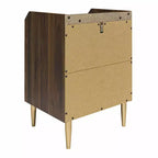 Table de chevet Max & Finn Remy, Noyer