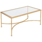 Table basse Matilda - Or/Verre - Safavieh