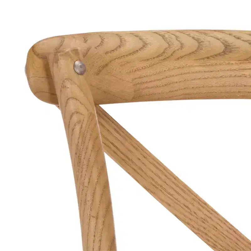 Chaise à dossier croisé Franklin - AMH9500 - Safavieh Couture