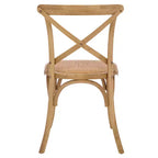 Chaise à dossier croisé Franklin - AMH9500 - Safavieh Couture