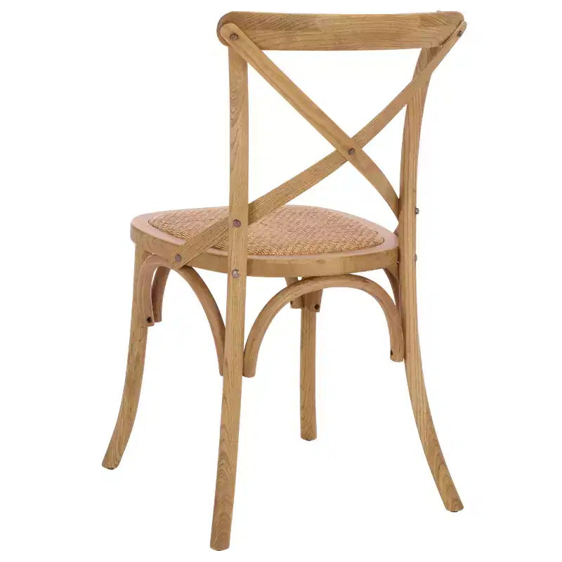Chaise à dossier croisé Franklin - AMH9500 - Safavieh Couture