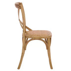 Chaise à dossier croisé Franklin - AMH9500 - Safavieh Couture