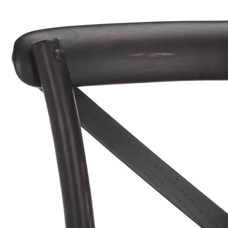 Chaise à dossier croisé Franklin - AMH9500 - Safavieh Couture