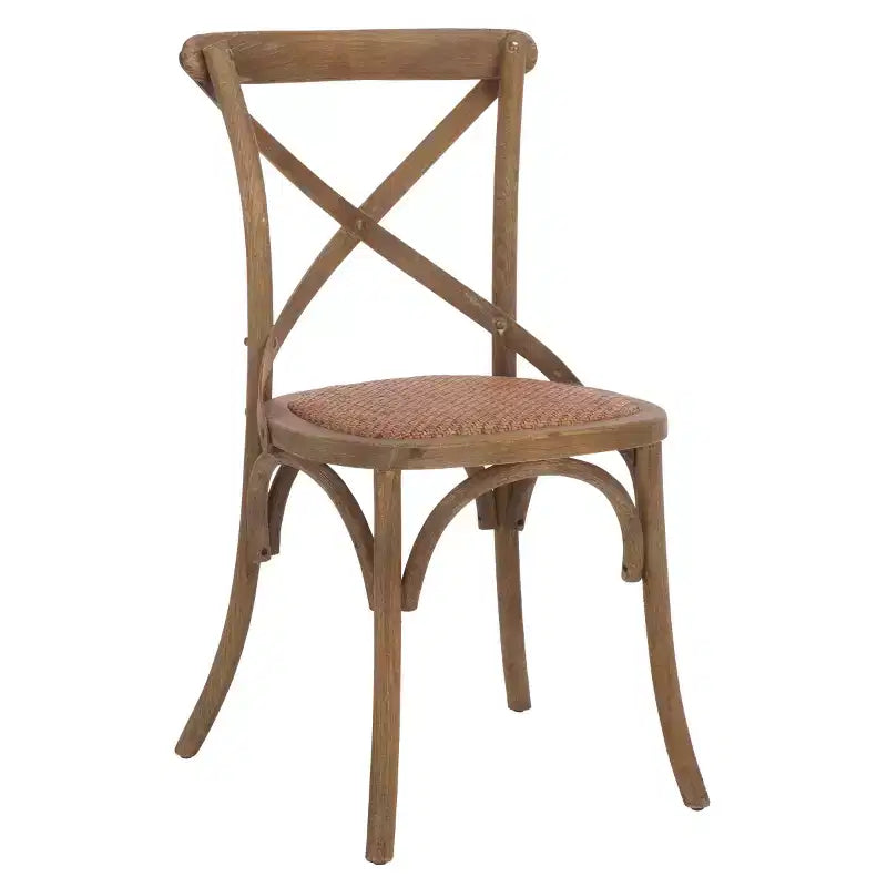 Chaise à dossier croisé Franklin - AMH9500 - Safavieh Couture