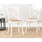 Chaise à dossier croisé Franklin - AMH9500 - Safavieh Couture