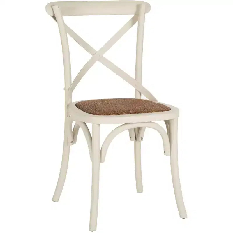Chaise à dossier croisé Franklin - AMH9500 - Safavieh Couture