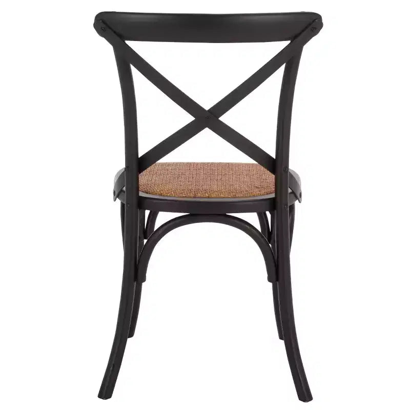 Chaise à dossier croisé Franklin - AMH9500 - Safavieh Couture