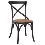 Chaise à dossier croisé Franklin - AMH9500 - Safavieh Couture