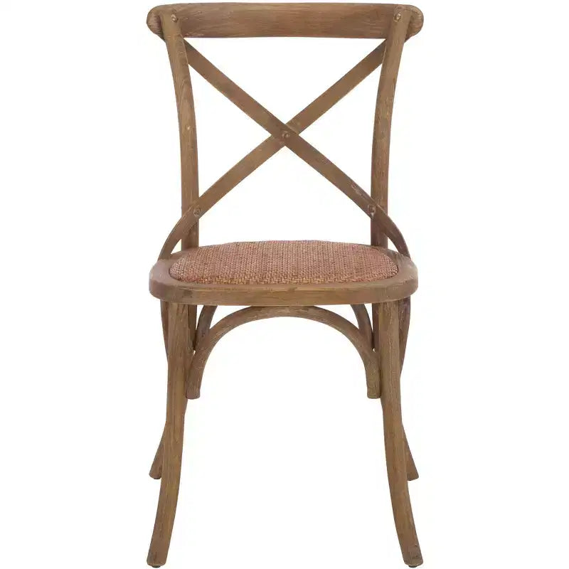 Chaise à dossier croisé Franklin - AMH9500 - Safavieh Couture