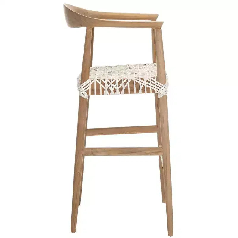 Tabouret de bar Bandelier - BST1005 - Naturel/Blanc - Safavieh
