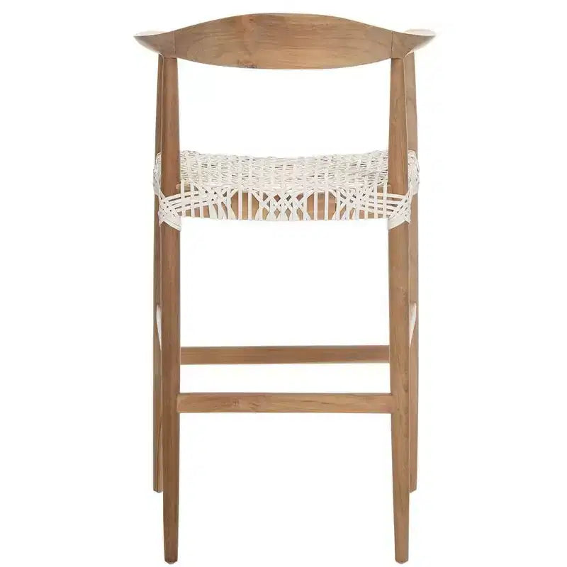 Tabouret de bar Bandelier - BST1005 - Naturel/Blanc - Safavieh