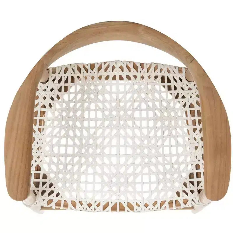 Tabouret de bar Bandelier - BST1005 - Naturel/Blanc - Safavieh