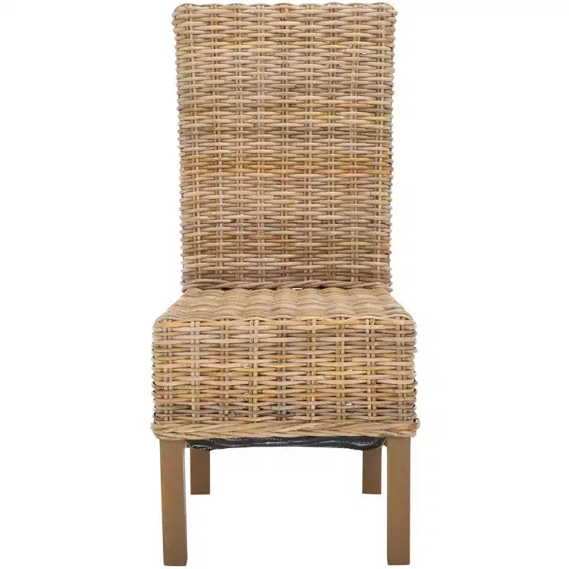 Chaise d'appoint en rotin Pembrooke 19 H (lot de 2) - FOX6520 - Safavieh Couture