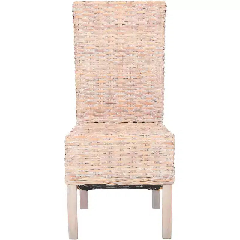 Chaise d'appoint en rotin Pembrooke 19 H (lot de 2) - FOX6520 - Safavieh Couture