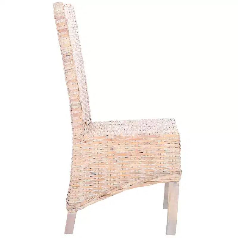 Chaise d'appoint en rotin Pembrooke 19 H (lot de 2) - FOX6520 - Safavieh Couture