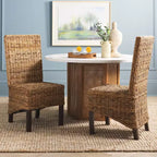 Chaise d'appoint en rotin Pembrooke 19 H (lot de 2) - FOX6520 - Safavieh Couture