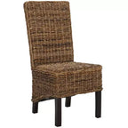 Chaise d'appoint en rotin Pembrooke 19 H (lot de 2) - FOX6520 - Safavieh Couture