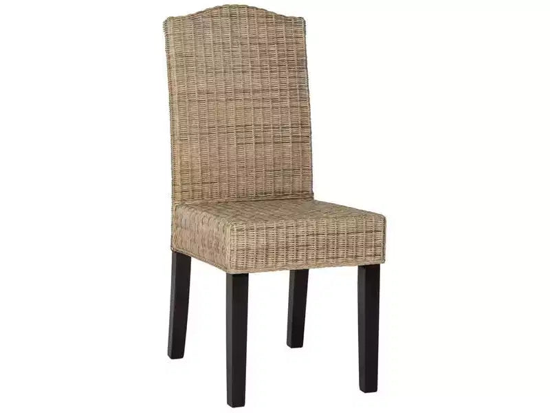 Chaise de salle à manger Odette 19 H en osier (lot de 2) - SEA8015 - Safavieh